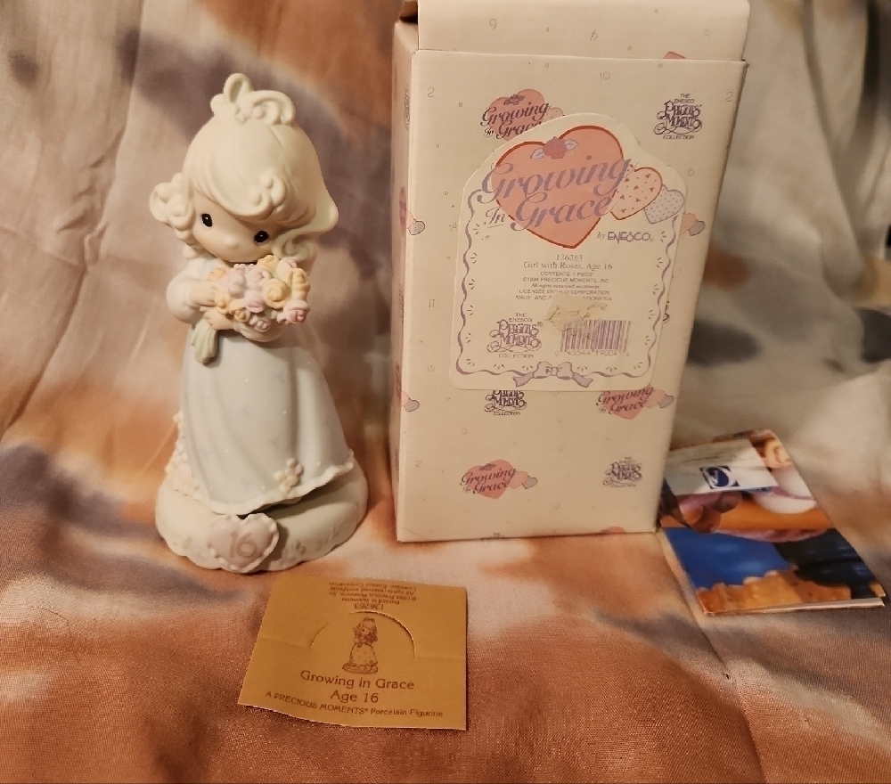 Enesco Precious Moments Sixteen Figurine 1994